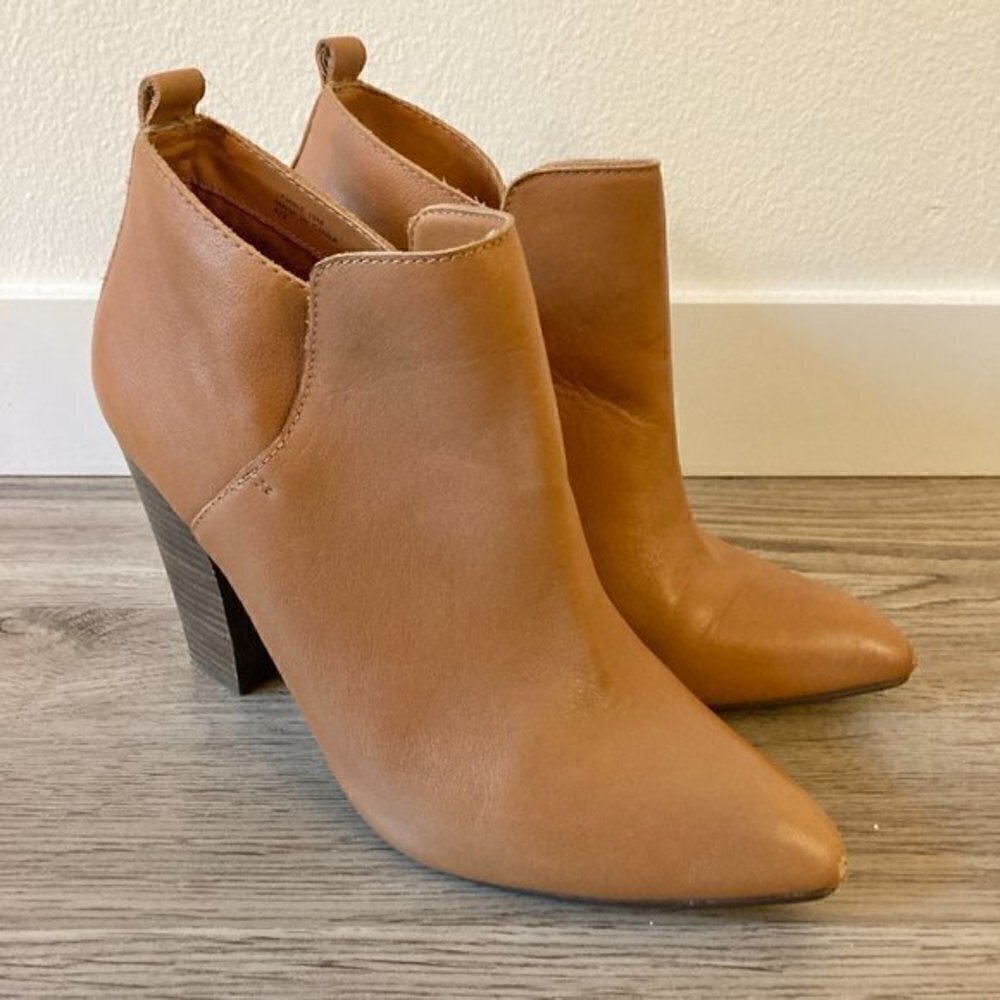 Steve Madden Genuine Leather Jammie Ankle Boots Size 10 - Picture 2 of 8